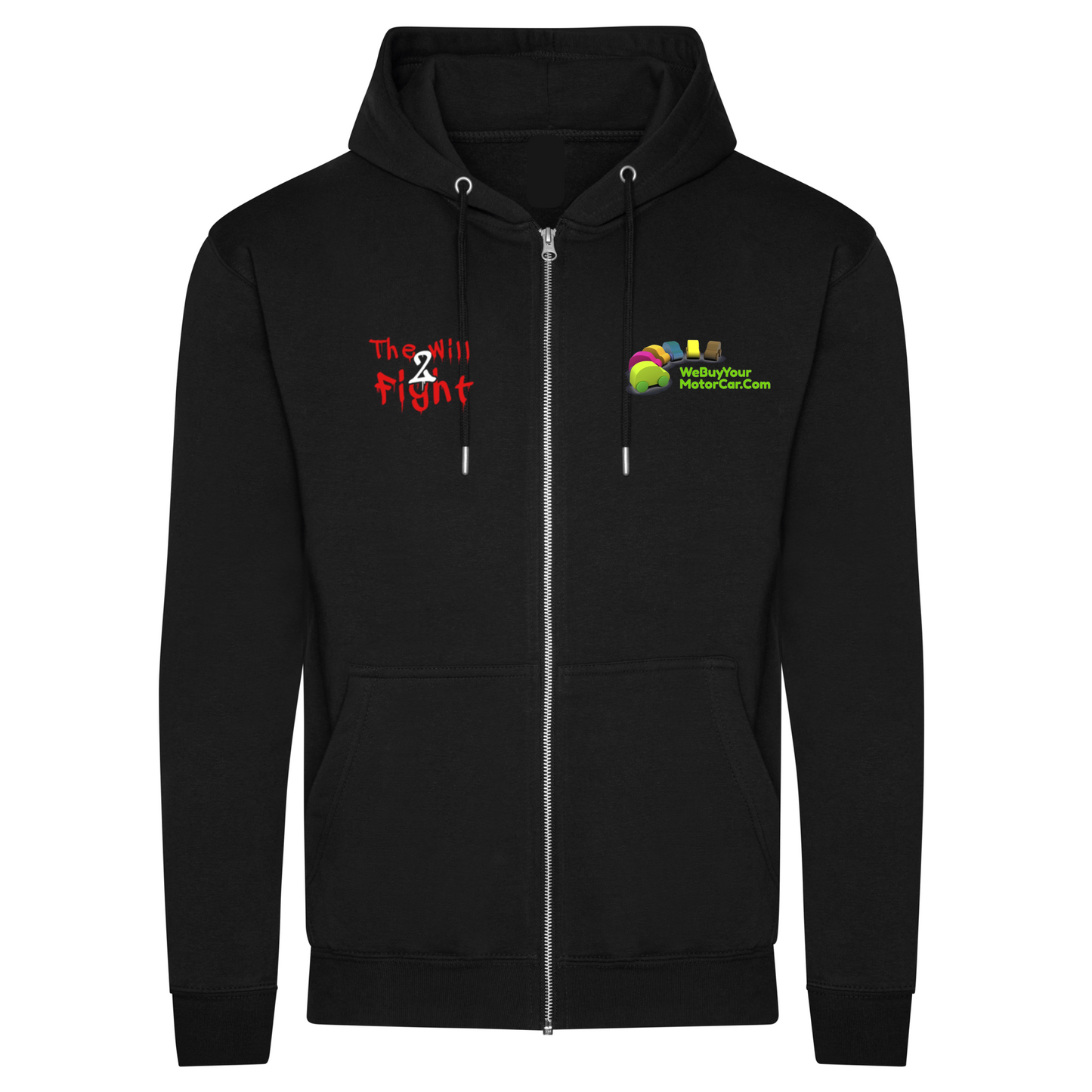 The Will To Fight - Full Zip Hoodie (All Sizes)