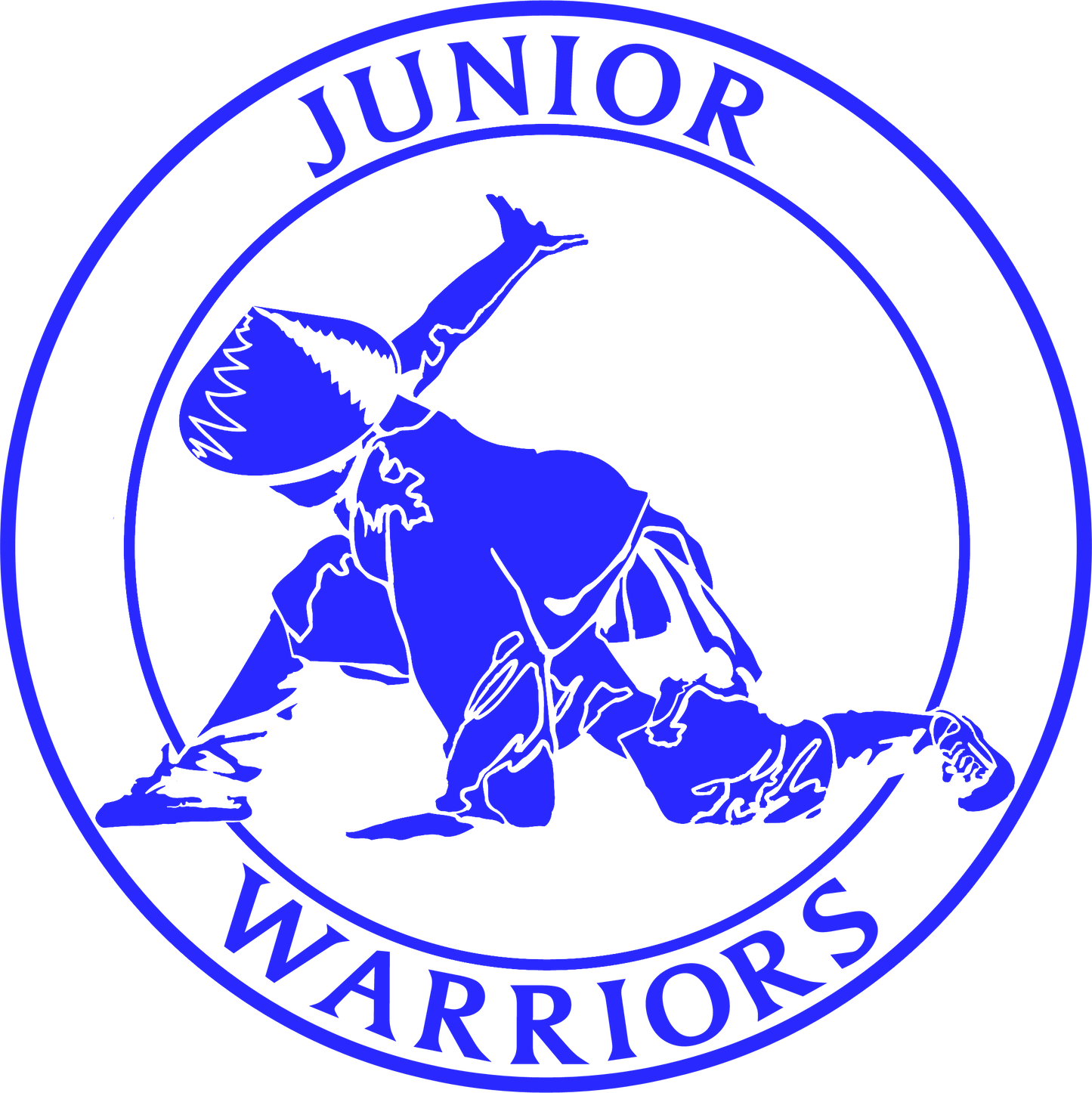 Junior Warriors Blue - Junior Hoody