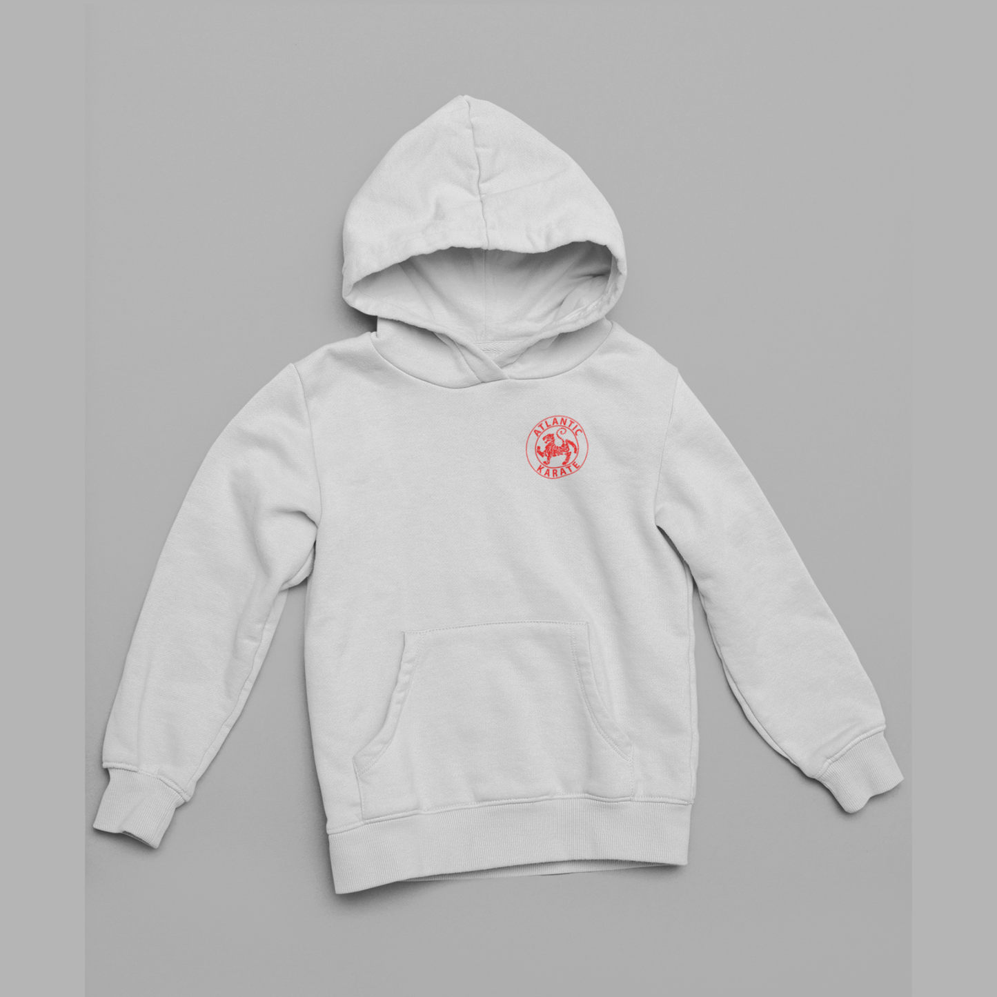 Atlantic Karate - Junior Hoody: Red Logo