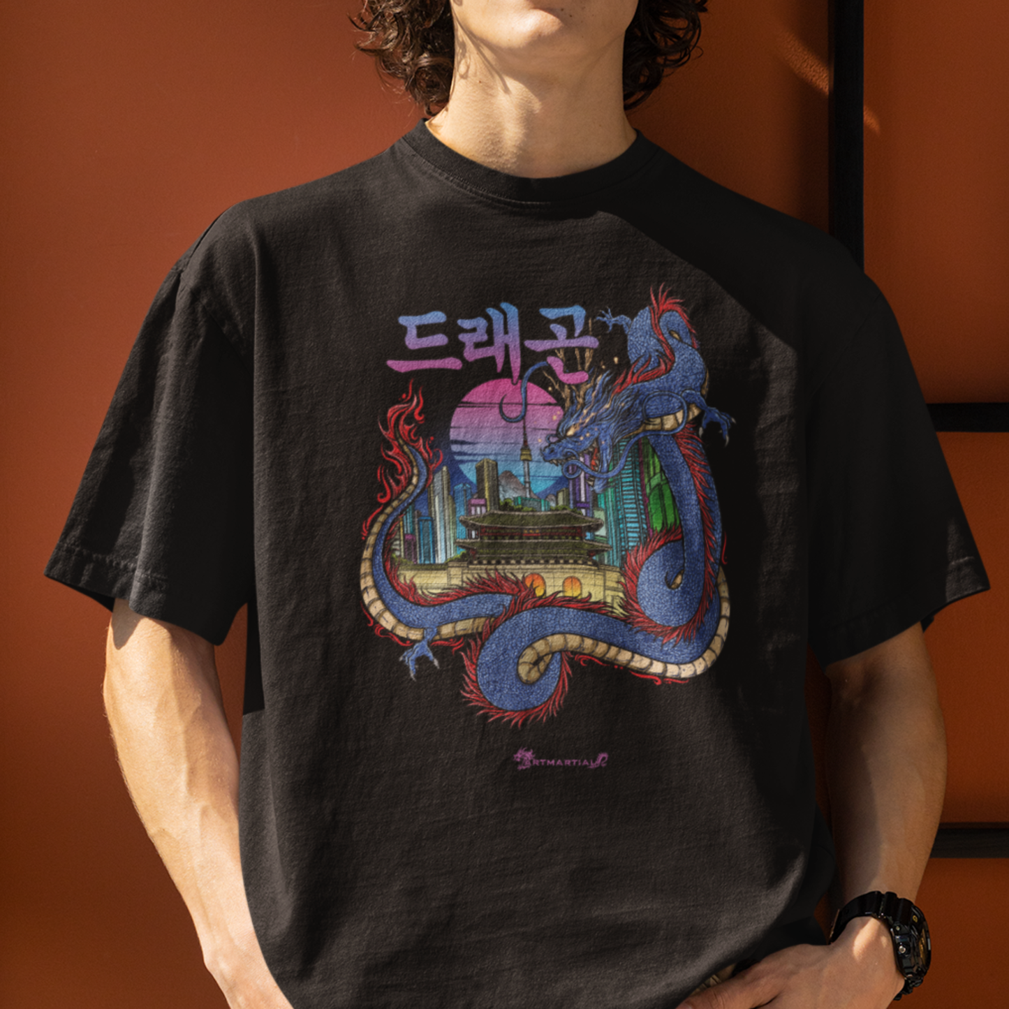 'YOTD: Korea' Front or Back Oversized T-Shirt