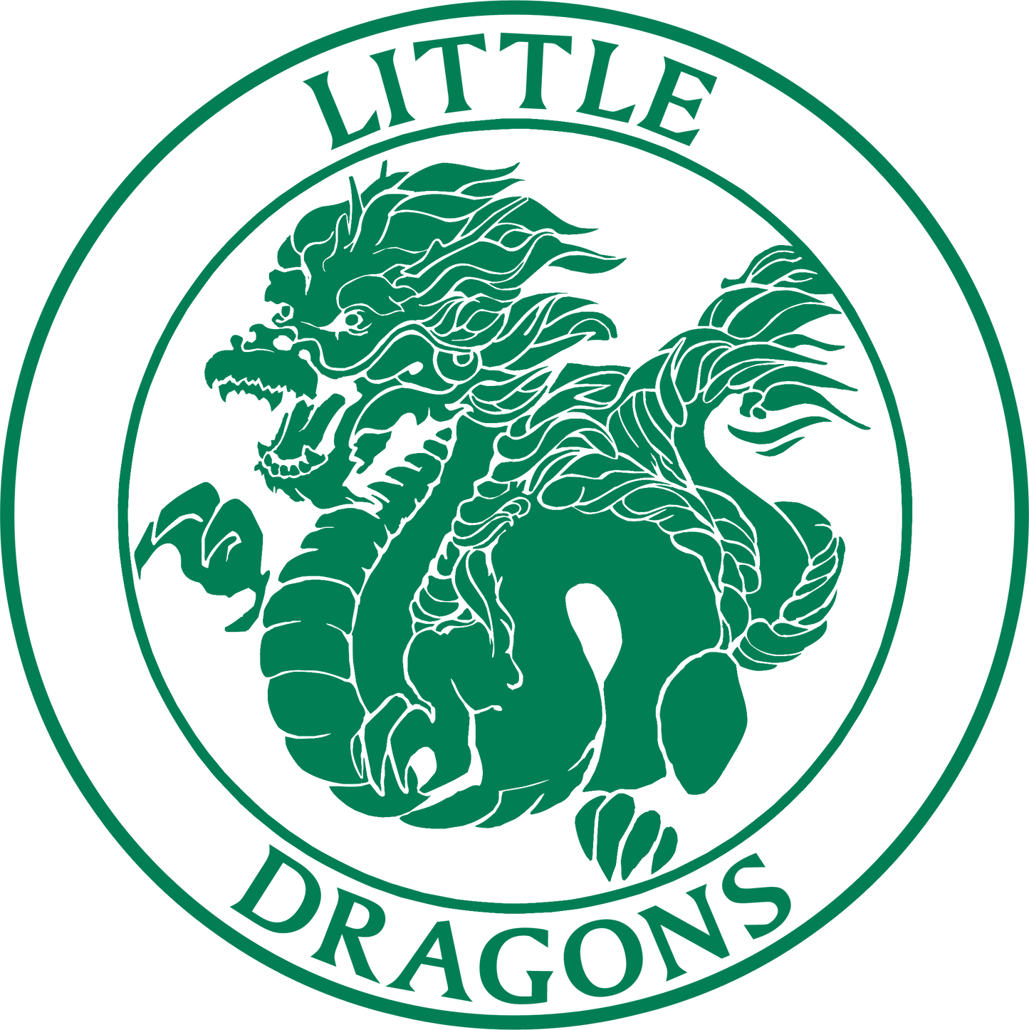 Little Dragons Green - Junior Hoody