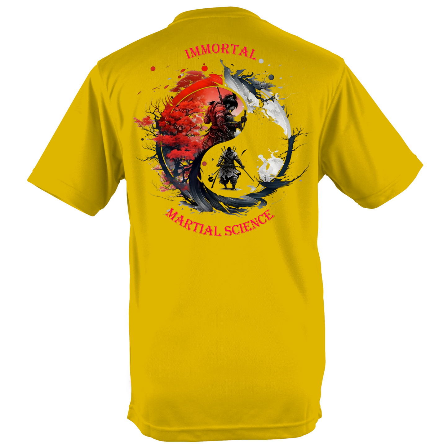 Immortal Martial Science - Adult Sports Poly Tech Tee (All Colours)