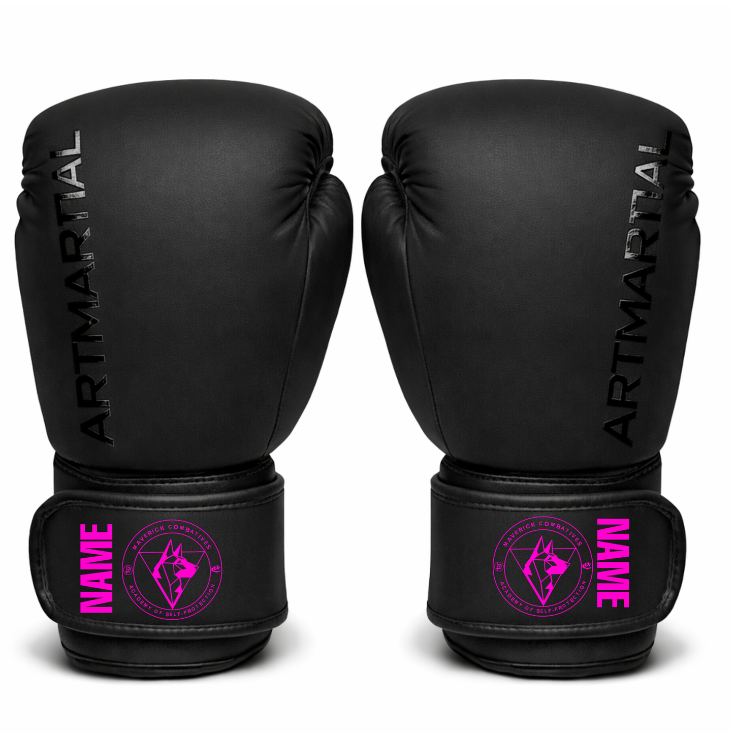 Maverick Combatives: Boxing Gloves - 14oz (Adult) with Personalisation (All Colours)