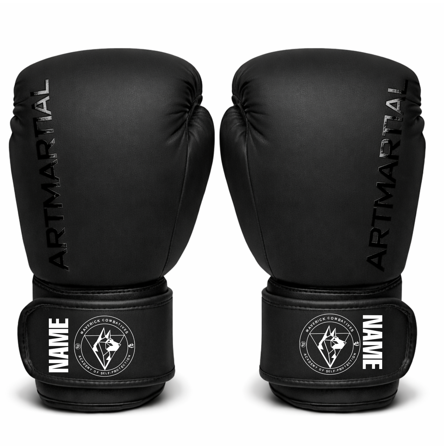 Maverick Combatives: Boxing Gloves - 14oz (Adult) with Personalisation (All Colours)