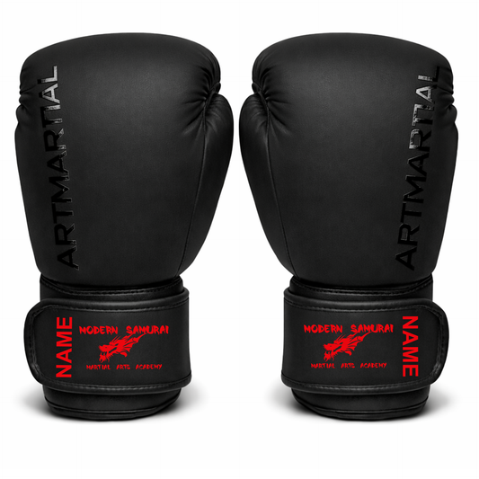 Modern Samurai Martial Arts: Boxing Gloves - 14oz (Adult) with Personalisation