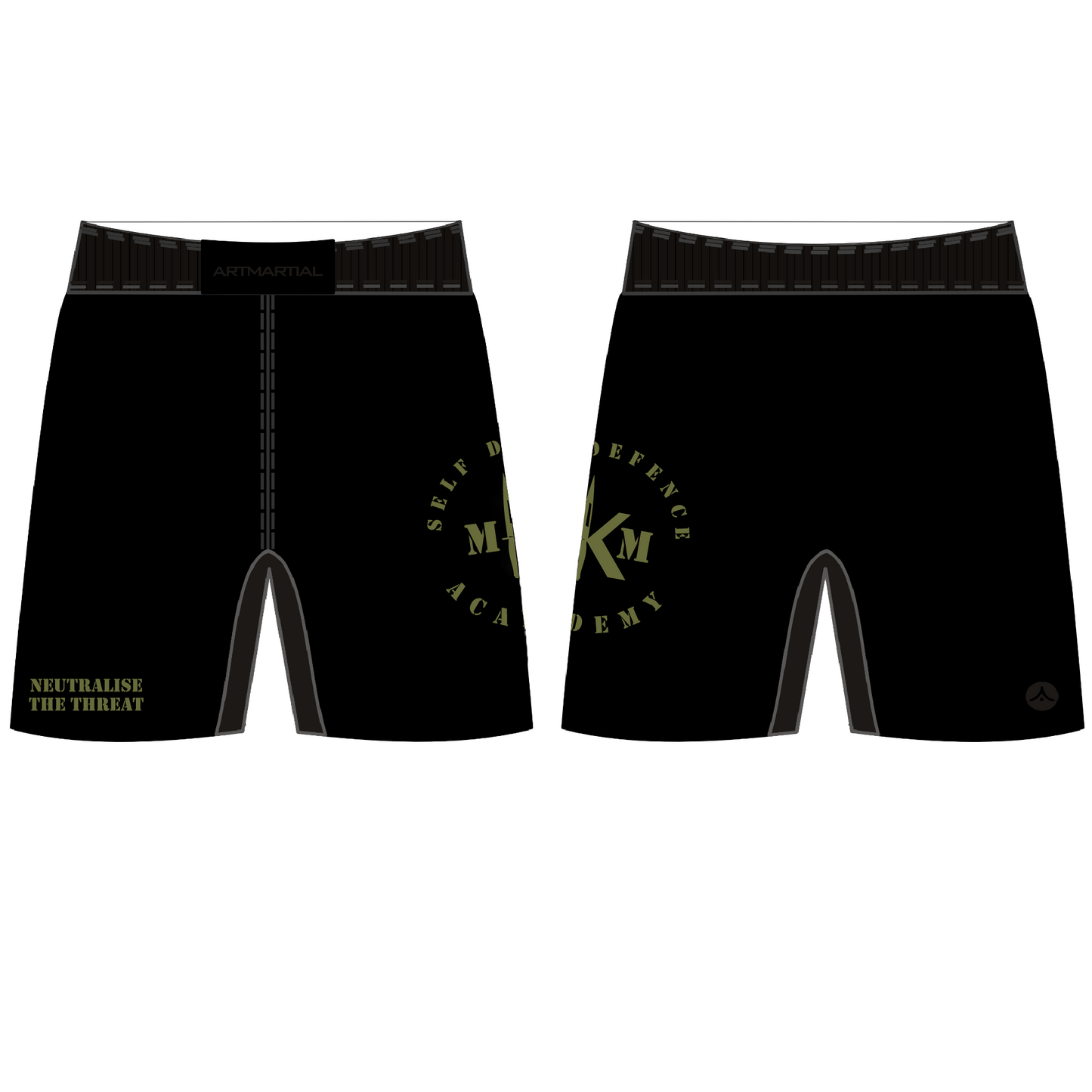 MKM Self Defence Academy - Combat Training Shorts (All Sizes)