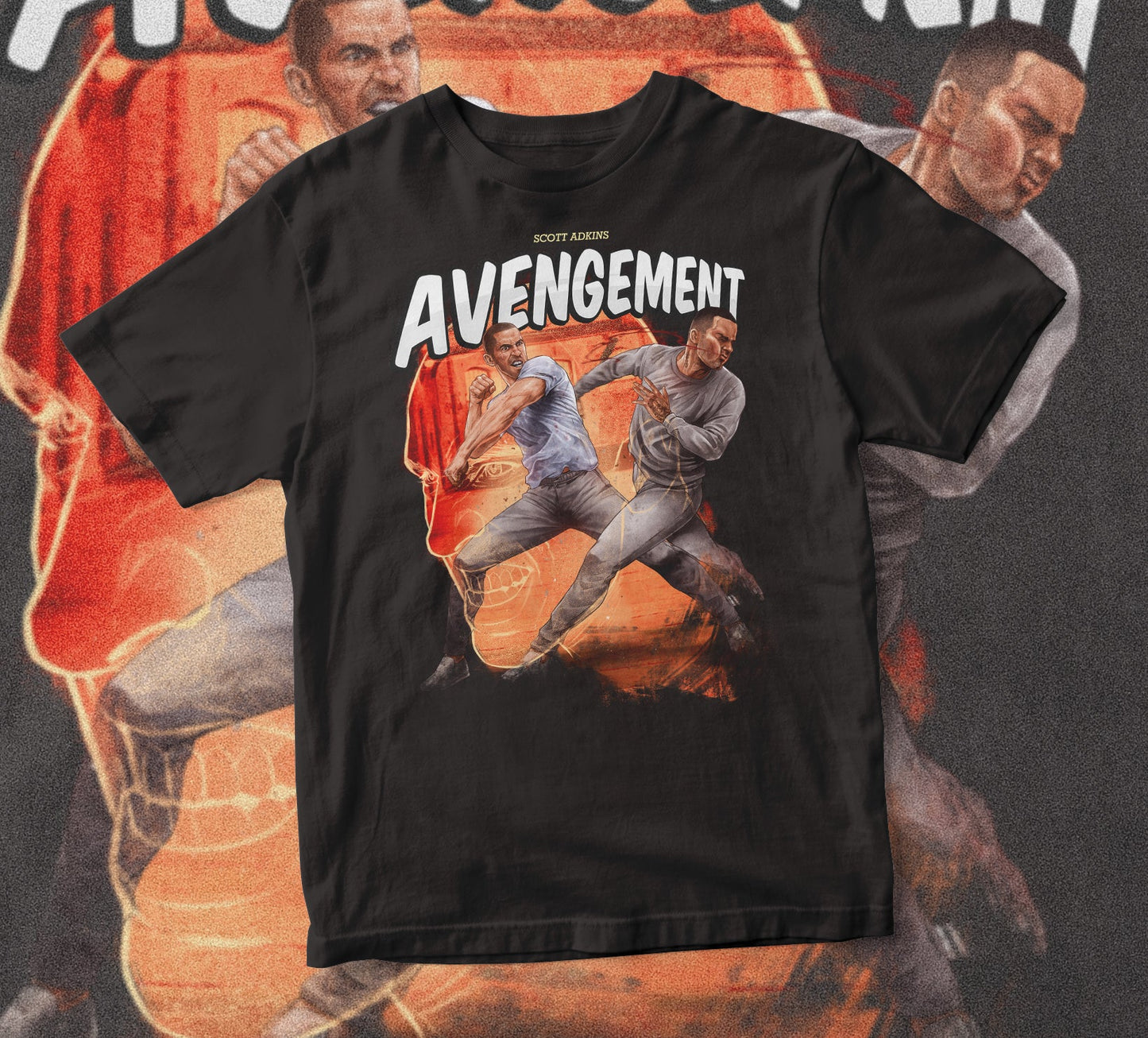 SCOTT ADKINS: AVENGEMENT - Adult TSHIRT