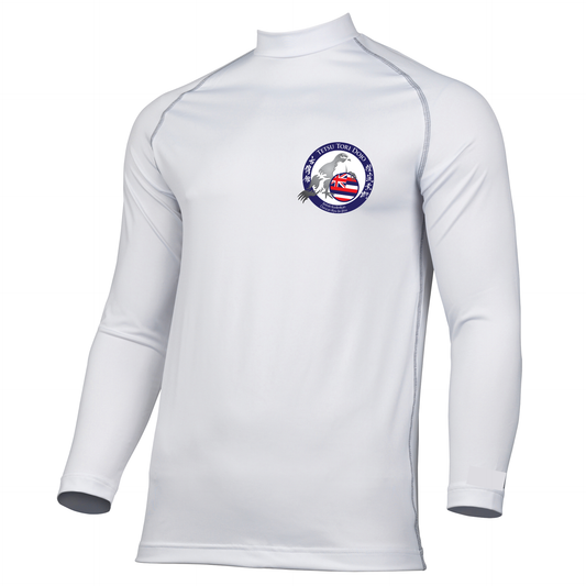 Tetsu Tori Ju-Jitsu - White Long Sleeved Compression Top (All Sizes & Designs)