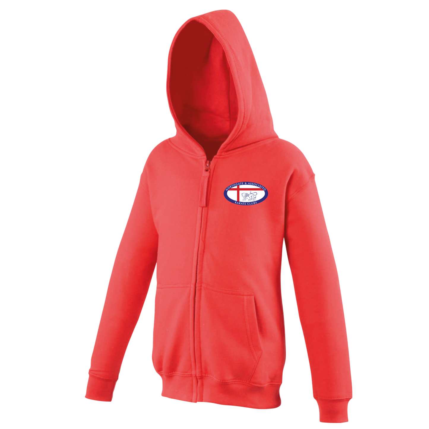 Northgate Karate - red dragons: Junior Full Zip Hoody