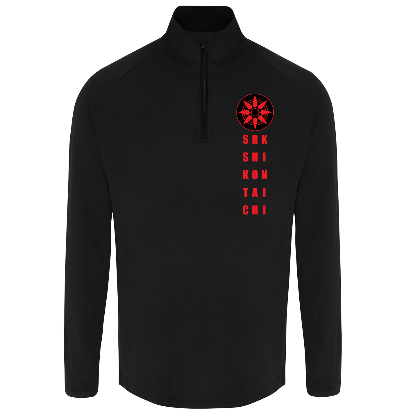 SRK Martial Arts - Tai Chi: 1/4 Zip Active Top (Unisex Adult Sizing/All Colours)