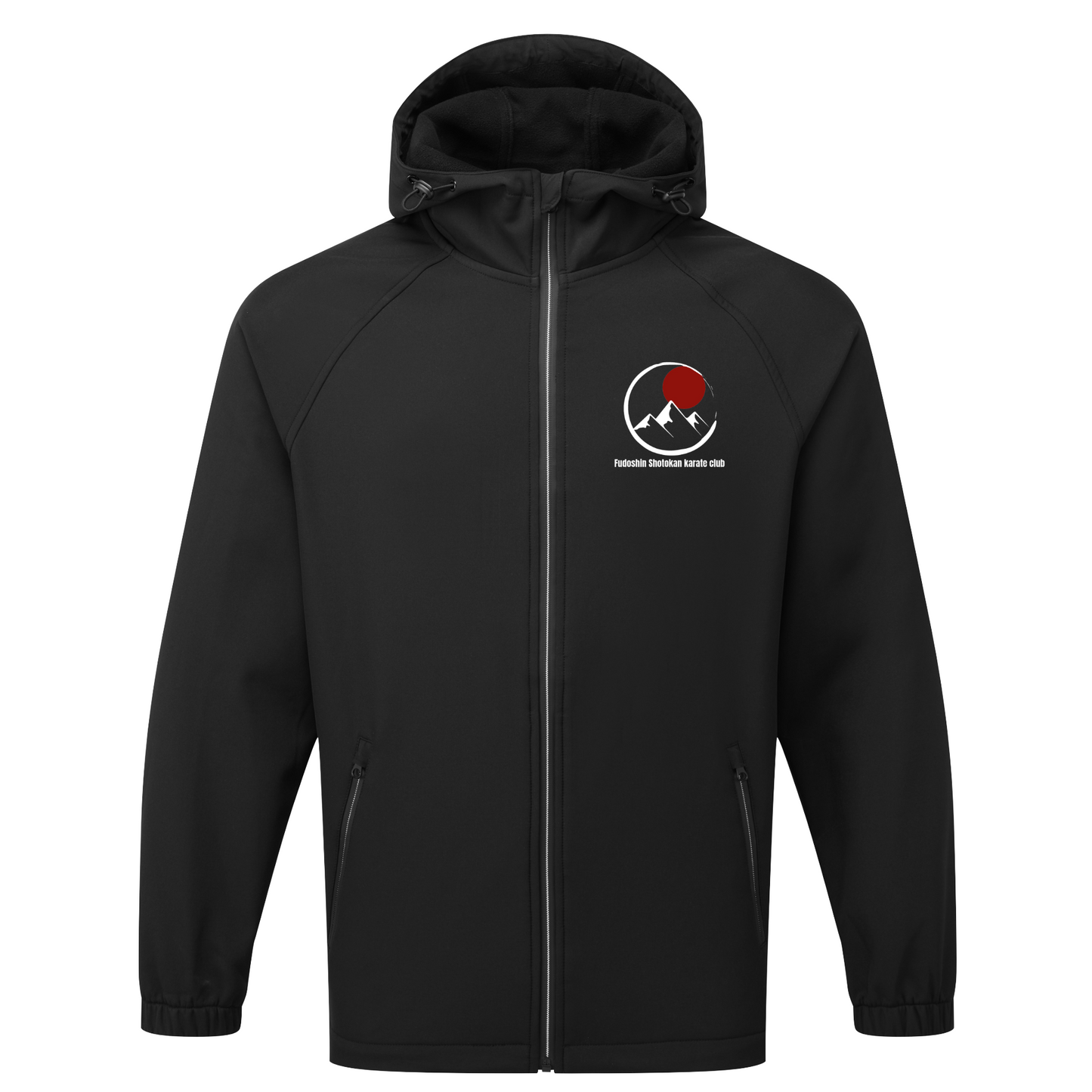 Fudoshin Shotokan Karate - Hooded 2 Layer Jacket (Adult SIzing)