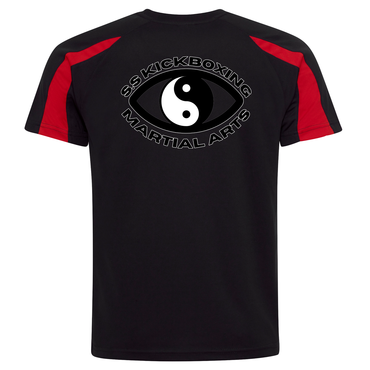 SS Kickboxing Martial Arts - Junior Sports Poly Tee