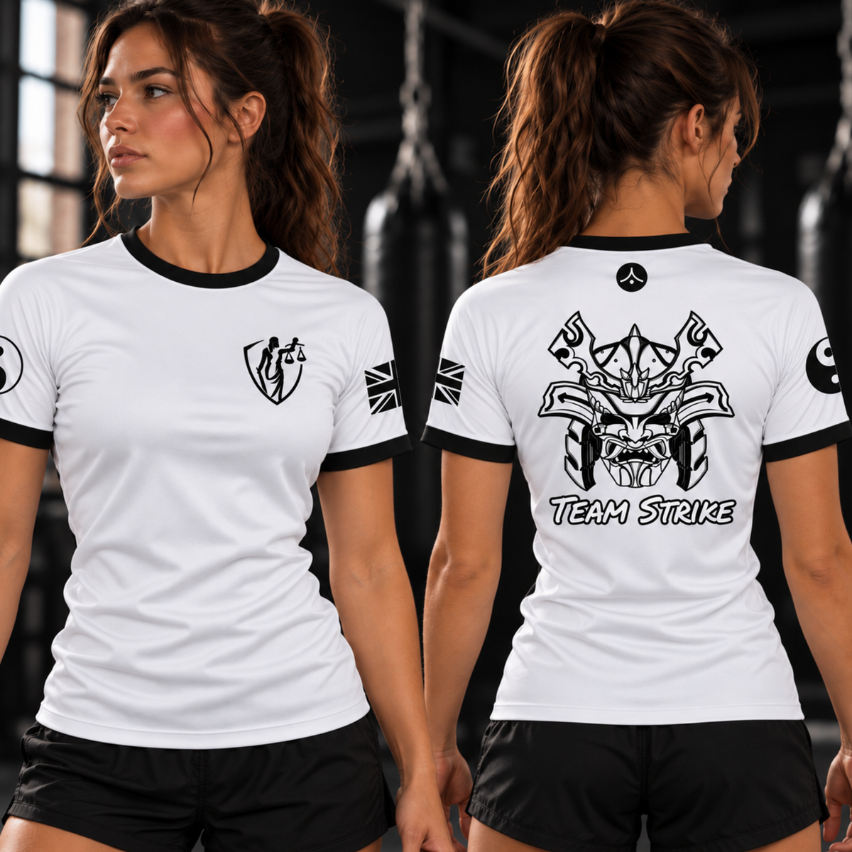 Nemesis Martial Arts & Fitness: Team Strike - Female Cut Sublimated Sports T Shirt