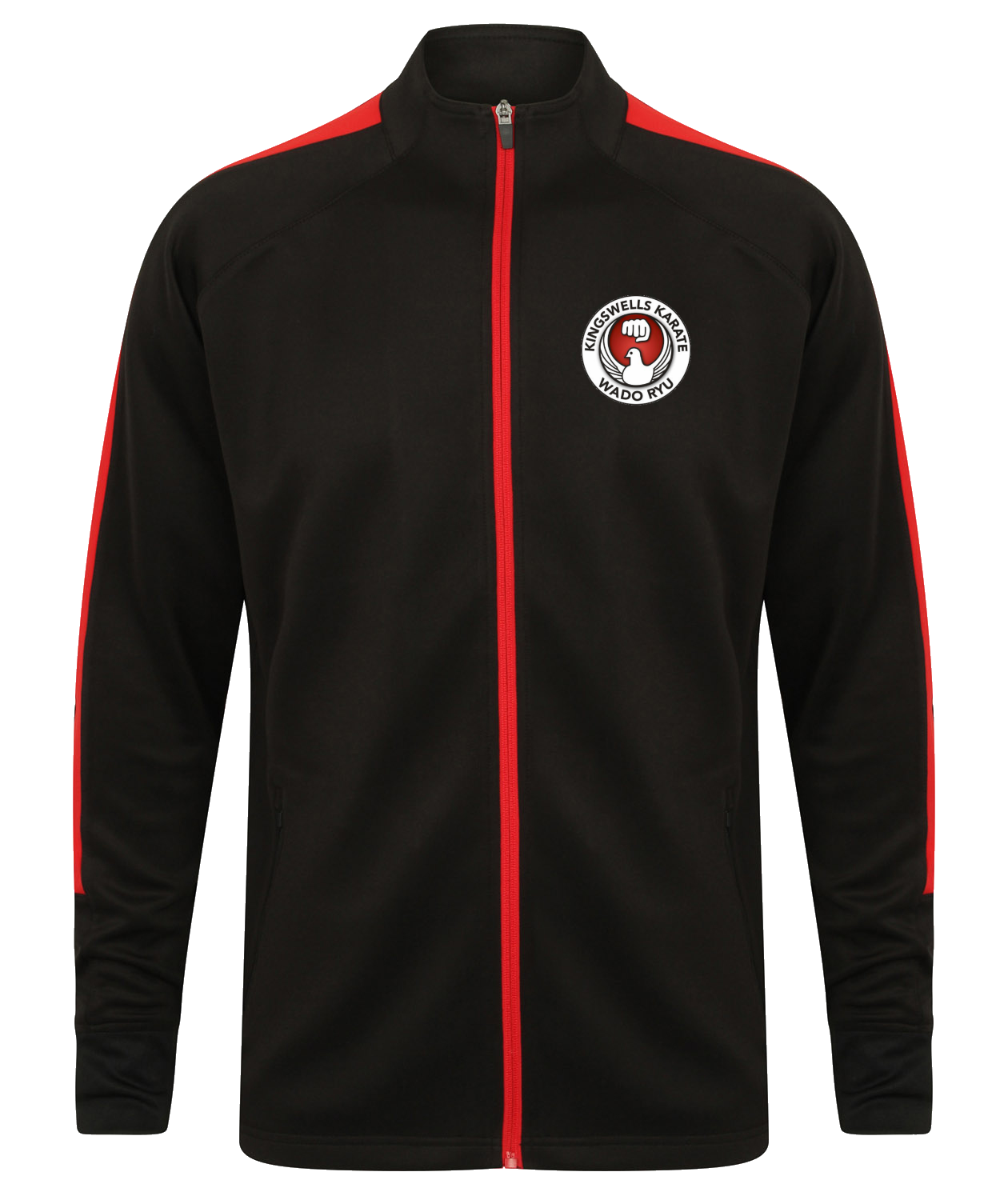 Kingswells Karate - ADULT zip up TRACKSUIT TOP