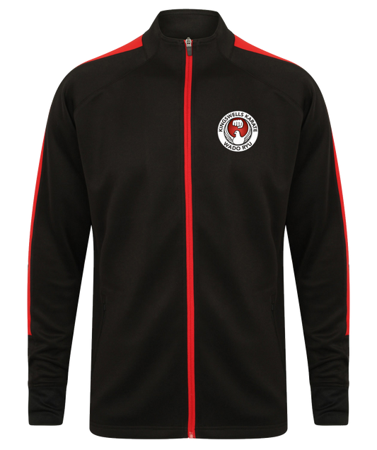 Kingswells Karate - JUNIOR zip up TRACKSUIT TOP