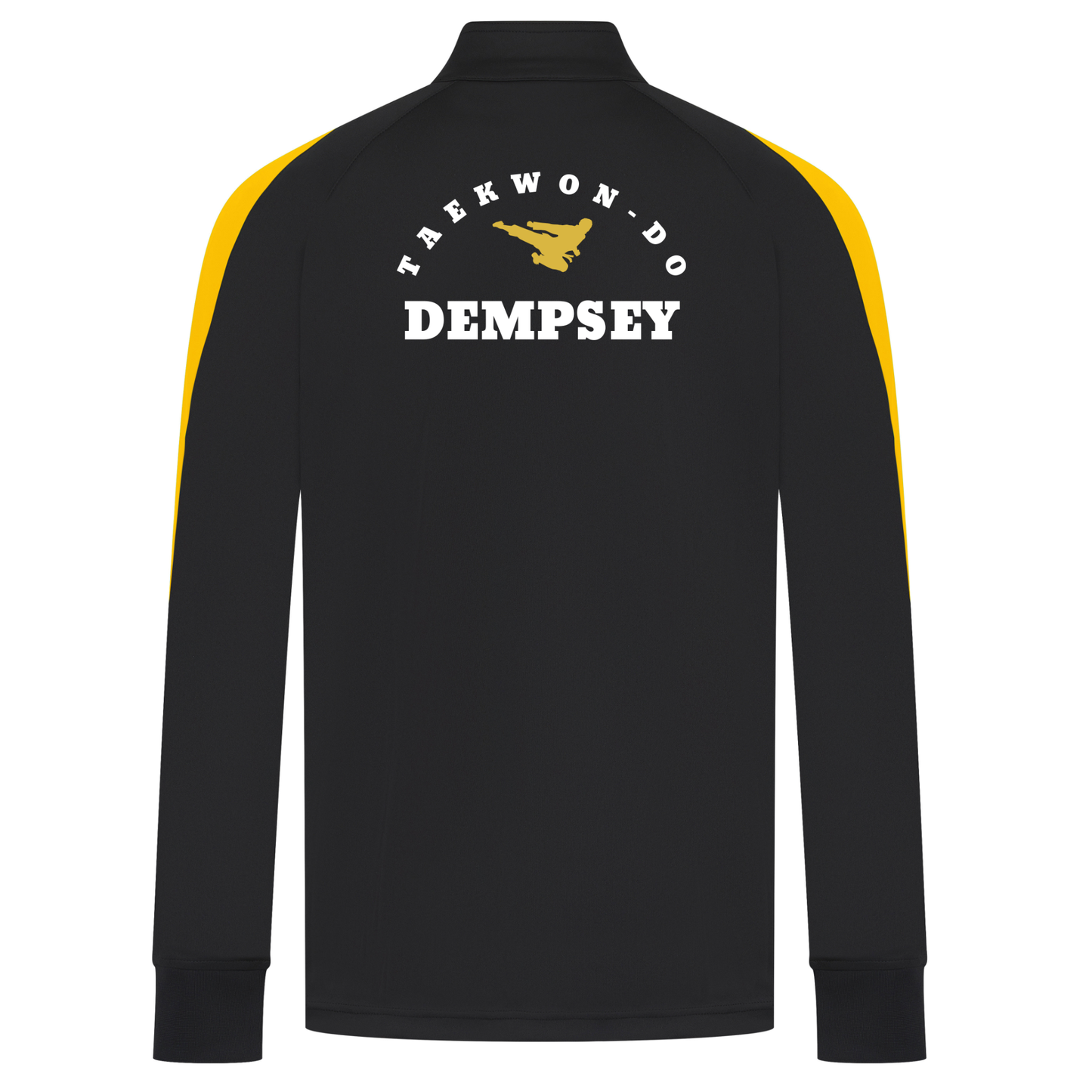 Dempsey TKD - Tracktop: Black & Gold (All Sizes)