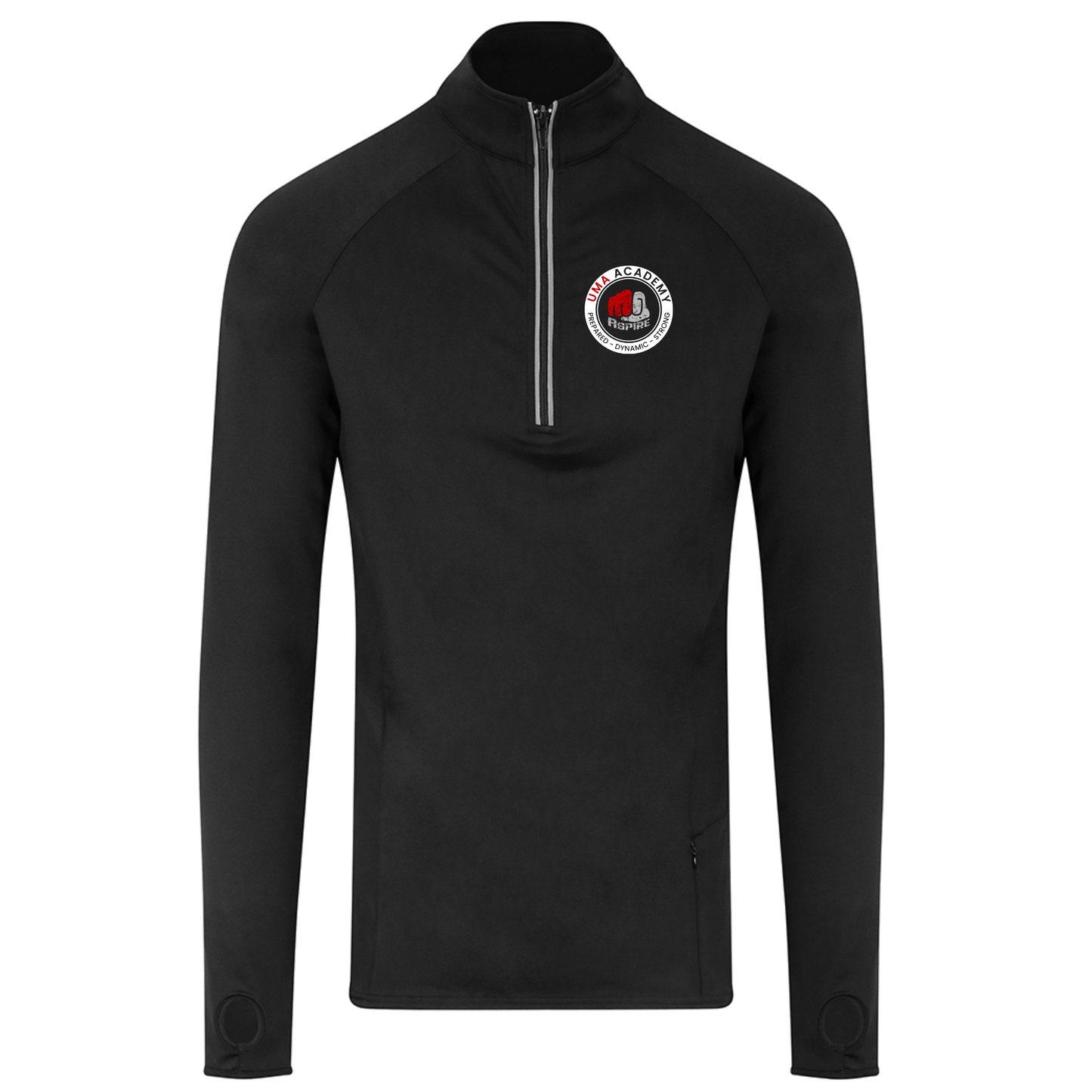 Aspire UMA Academy '1/4 Zip Active Fit' Training Top