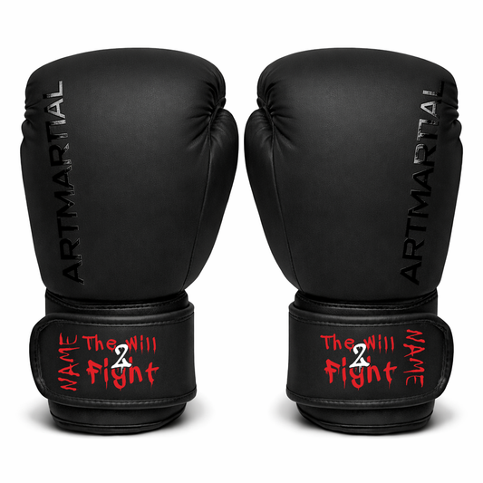 Will to Fight: Boxing Gloves - 6oz with Personalisation
