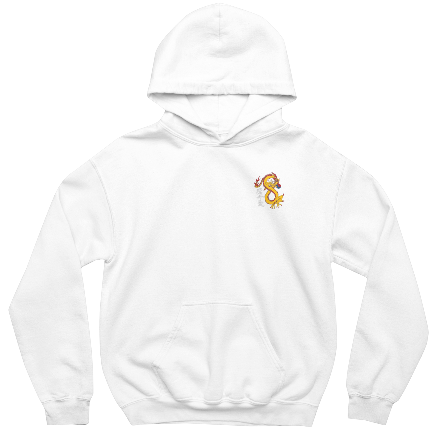 Dragon tsd thornbury - JUNIOR HOODY white (back logo)