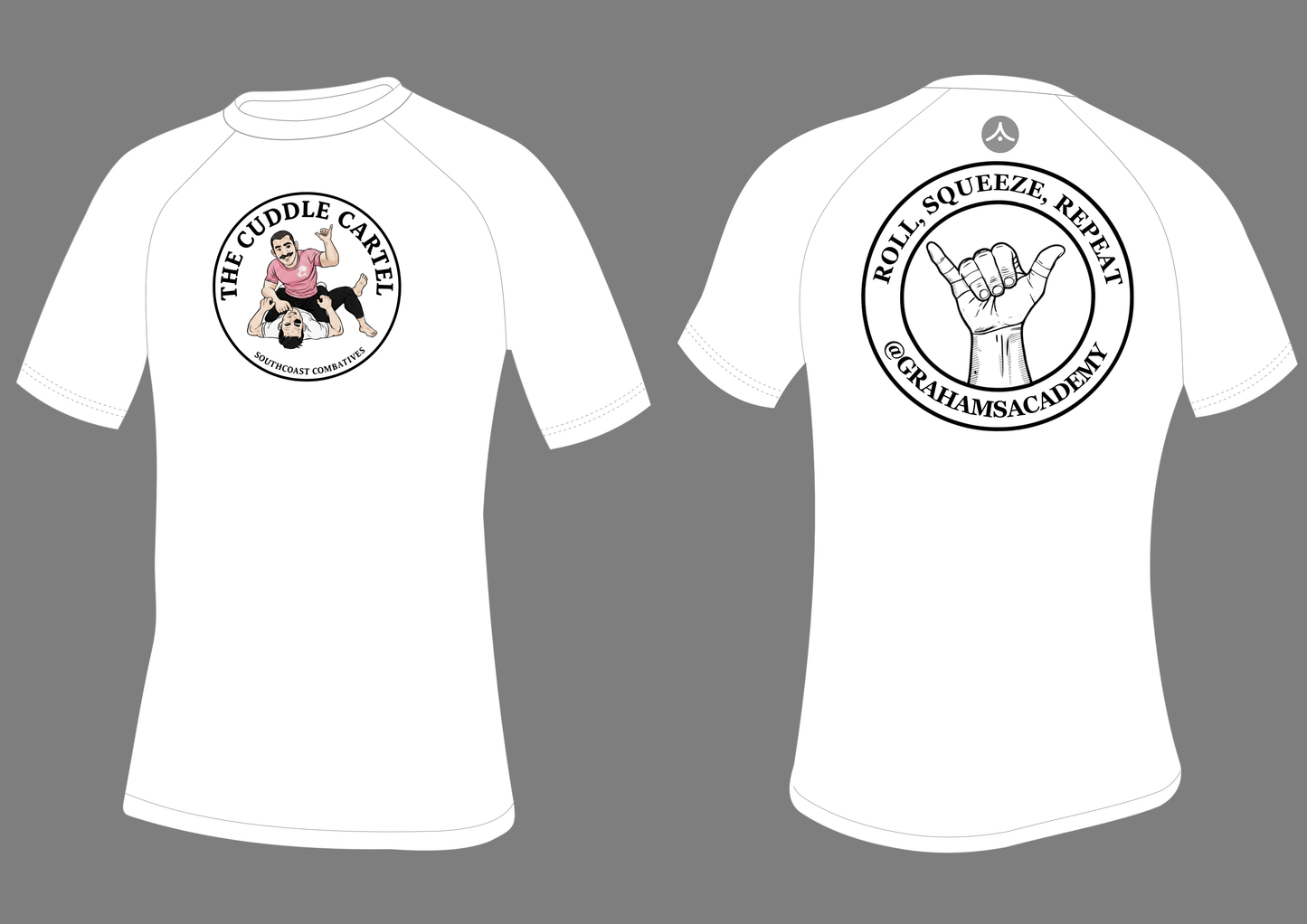 Graham's Academy of Martial Arts - Rashguard **PRE ORDER** (All Sizes & Colours)