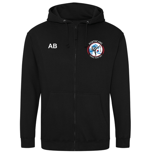 Porthcawl Tang Soo Do - Adult Full Zip Hoodie