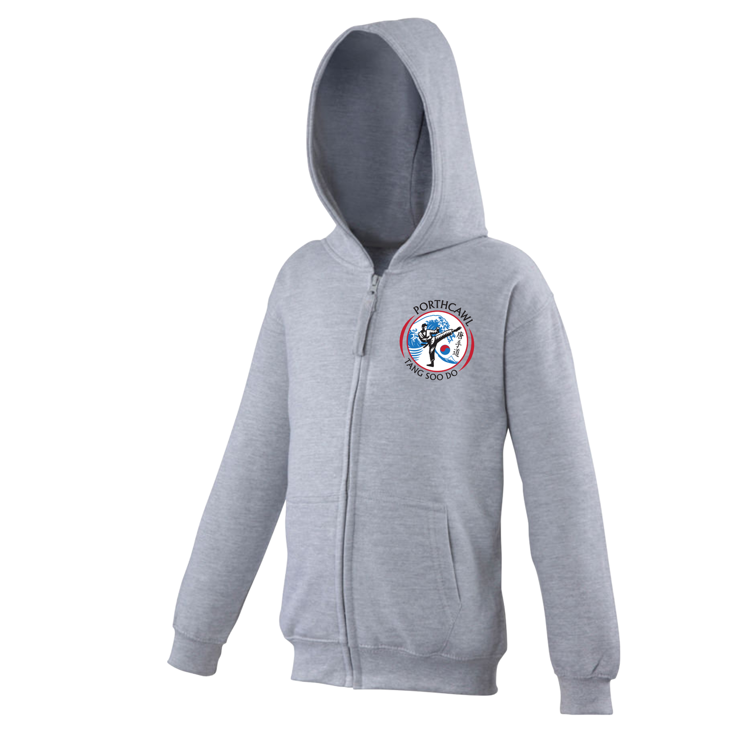 Porthcawl Tang Soo Do - Junior Full Zip Hoodie