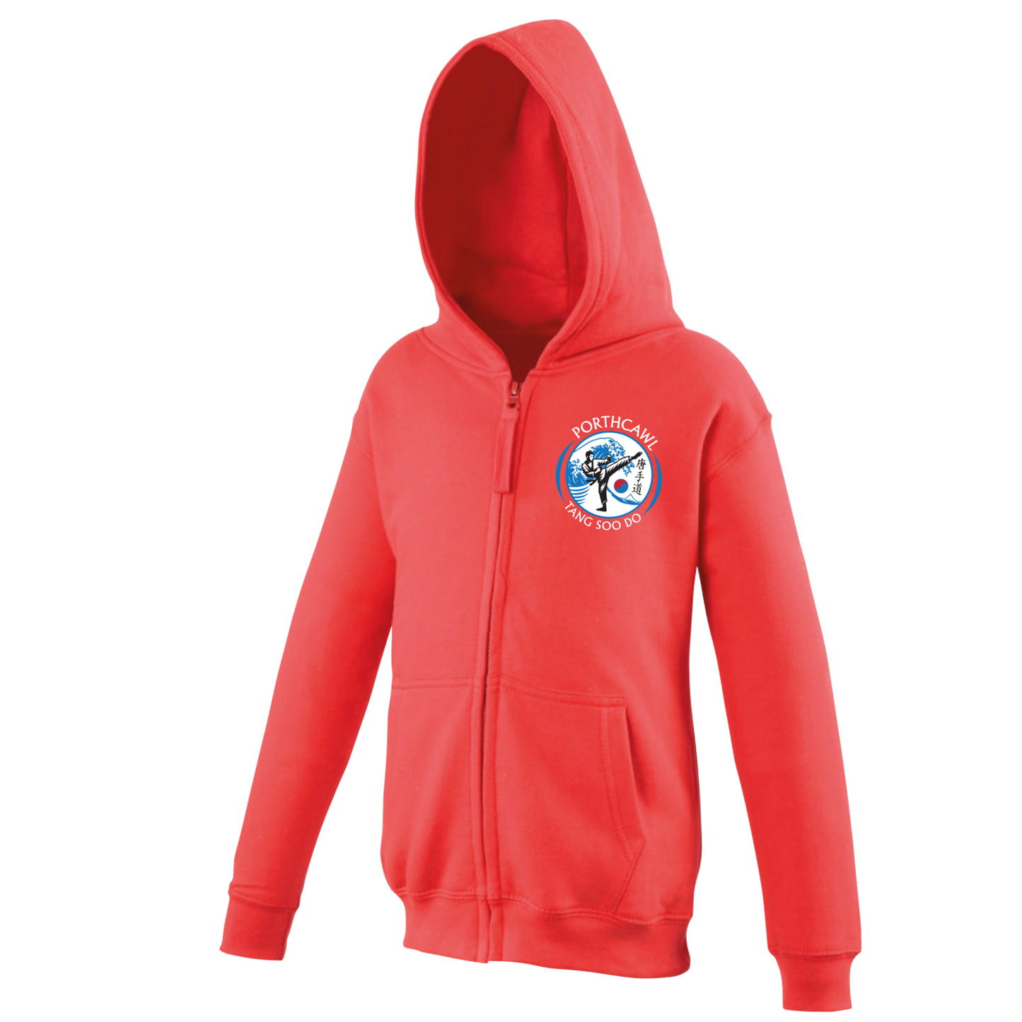 Porthcawl Tang Soo Do - Junior Full Zip Hoodie