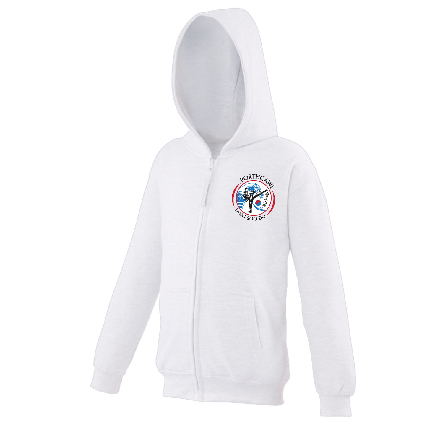 Porthcawl Tang Soo Do - Junior Full Zip Hoodie