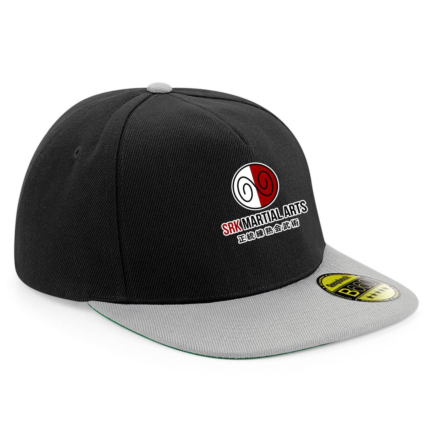 SRK Martial Arts - Original flat peak snapback (All Sizes/Designs/Colours)