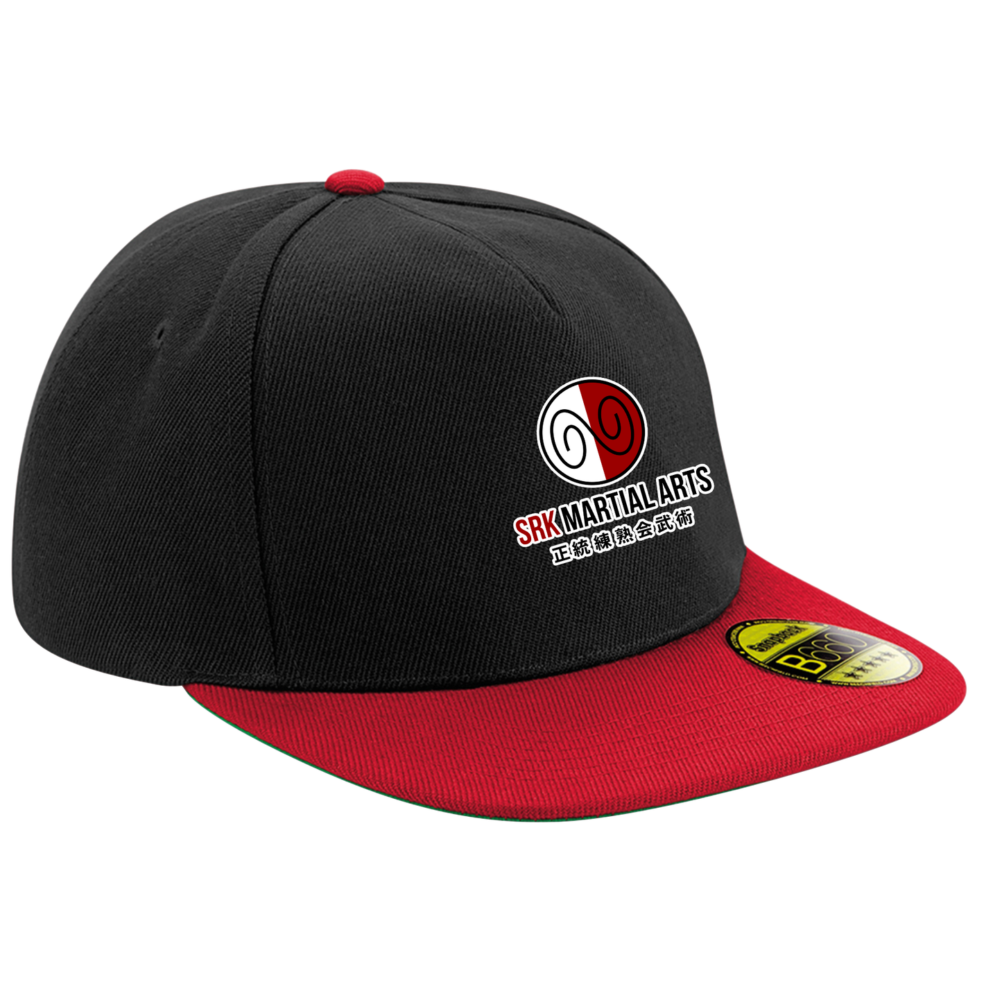 SRK Martial Arts - Original flat peak snapback (All Sizes/Designs/Colours)
