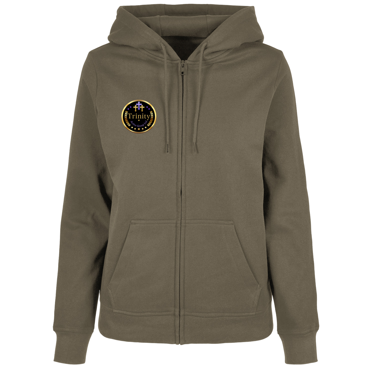Trinity Active Group - Women's Cut Full Zip Hoodie (All Colours)