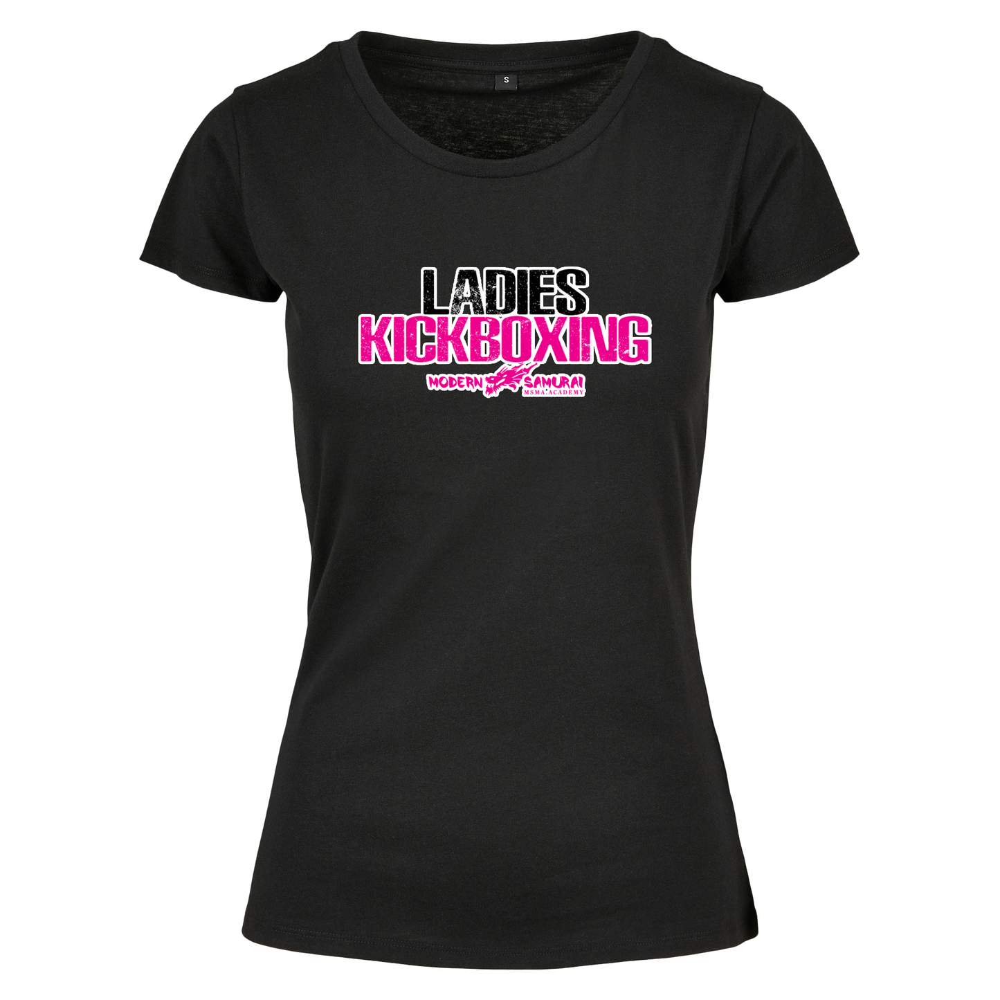 Modern Samurai Martial Arts: Ladies Kickboxing - Cotton Tee (All Colours)