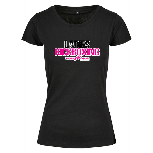 Modern Samurai Martial Arts: Ladies Kickboxing - Cotton Tee (All Colours)
