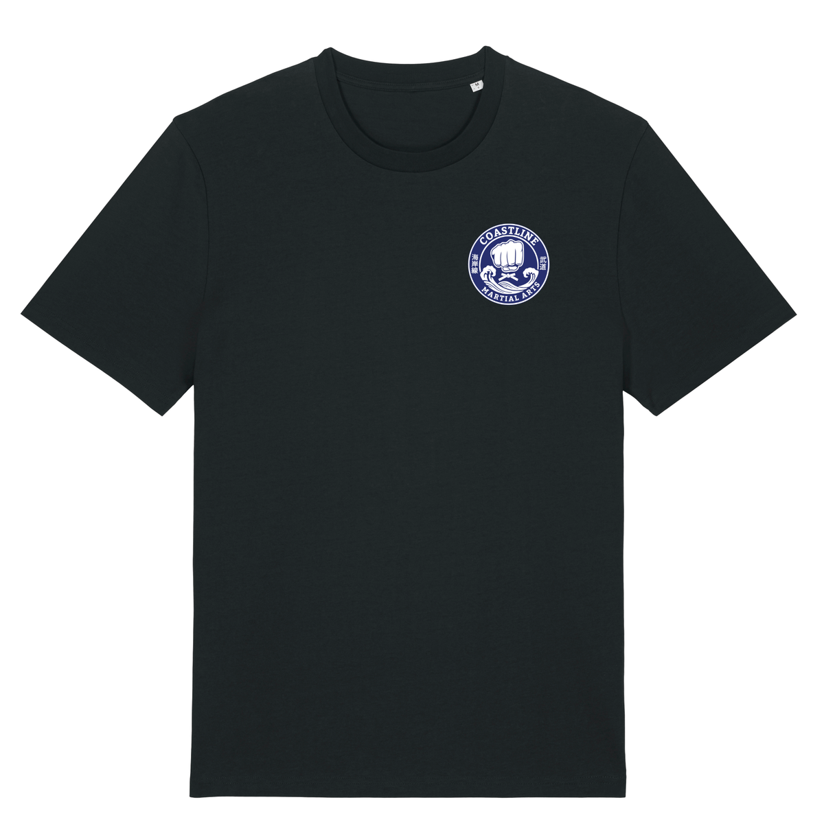 Coastline MA - Kickboxing Black Cotton Tee (Colour - All Sizes)