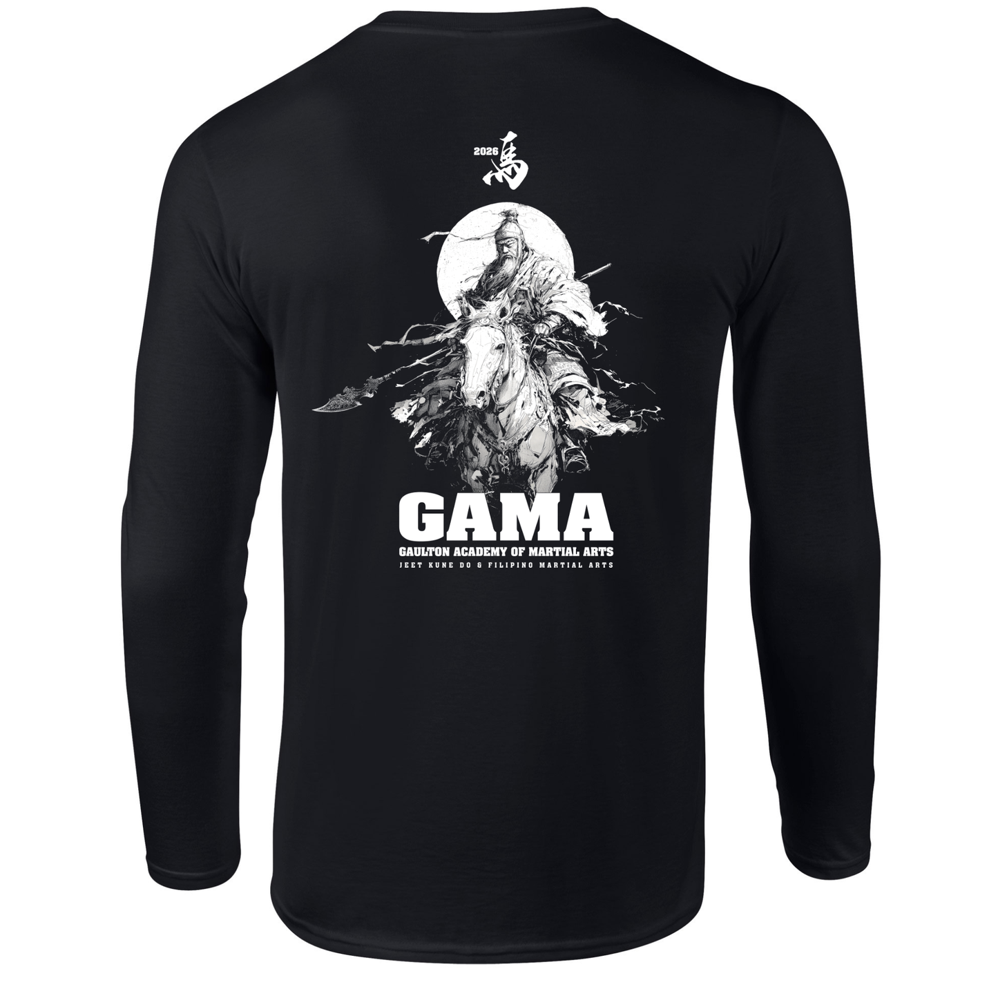 GAMA - Limited Edition Long Sleeve Cotton T Shirt (All Sizes)