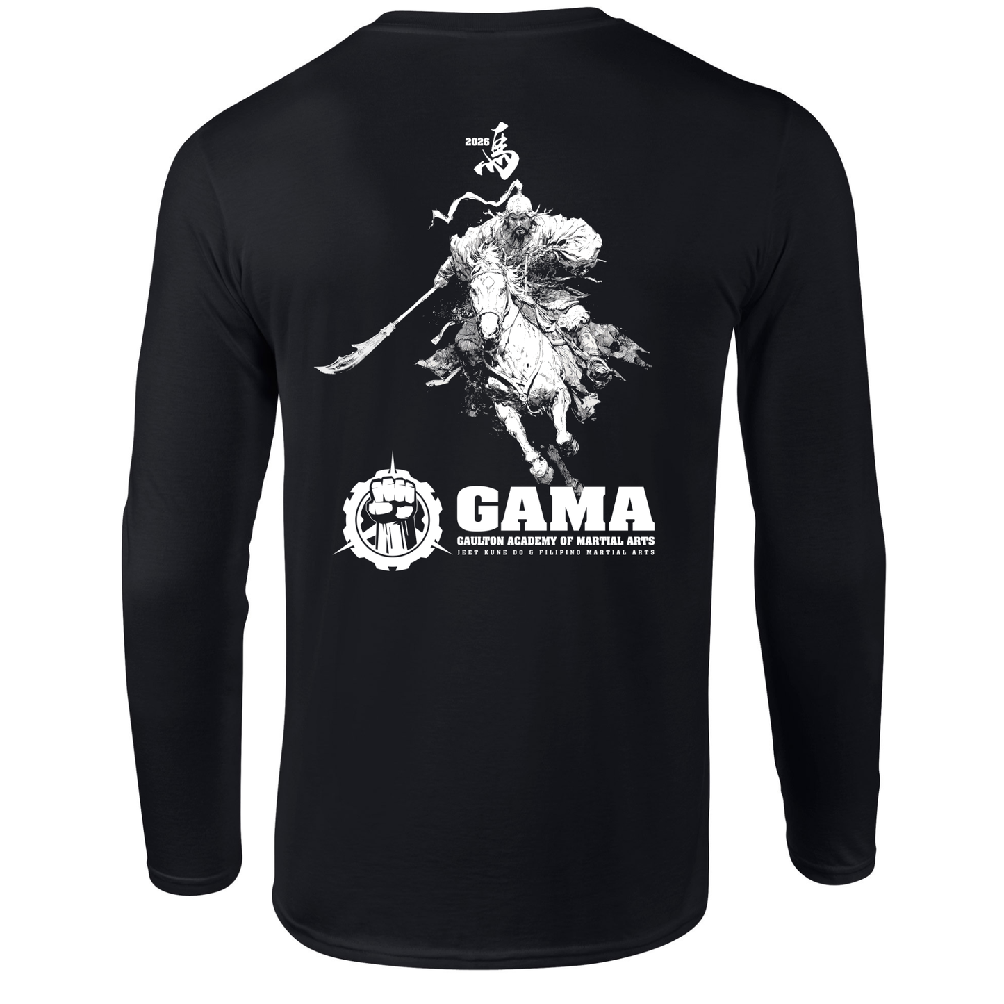 GAMA - Limited Edition Long Sleeve Cotton T Shirt (All Sizes)