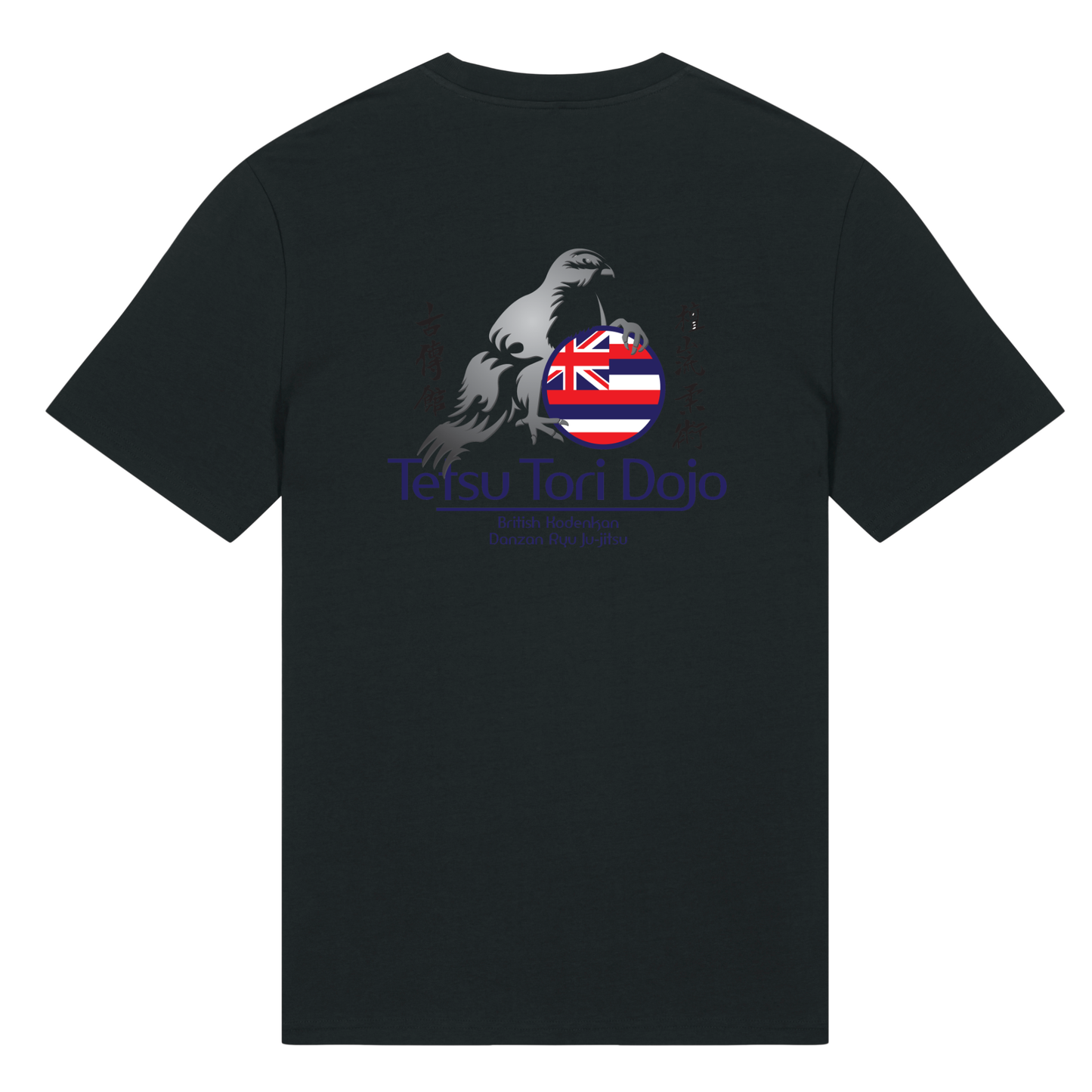 Tetsu Tori Ju-Jitsu - Black Cotton Tee (All Sizes & Designs)