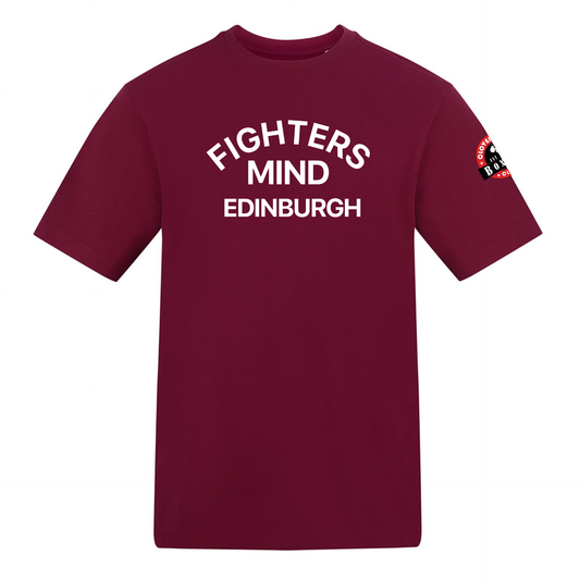 Fighters Mind - Cotton Tee - Maroon