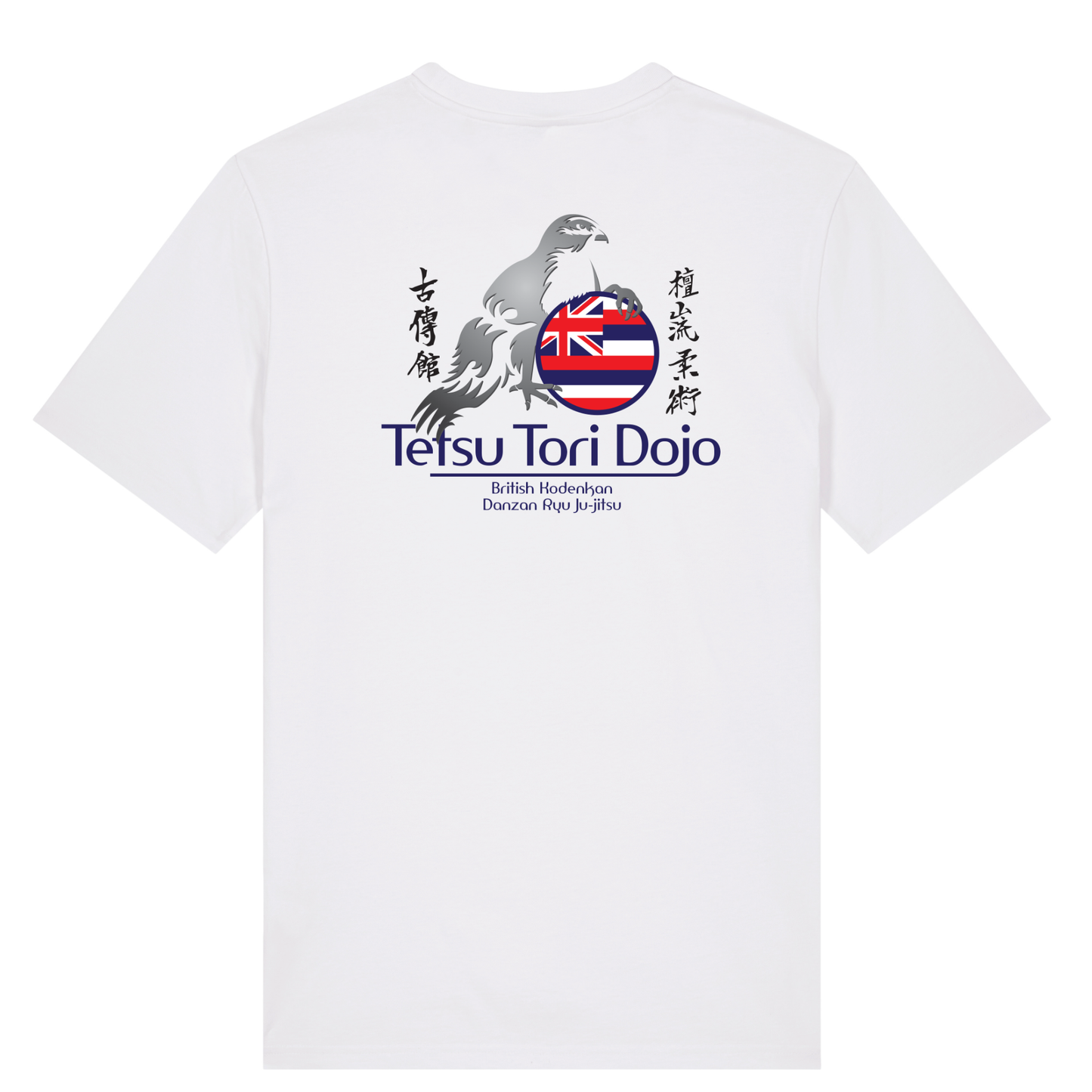 Tetsu Tori Ju-Jitsu - White Cotton Tee (All Sizes & Designs)