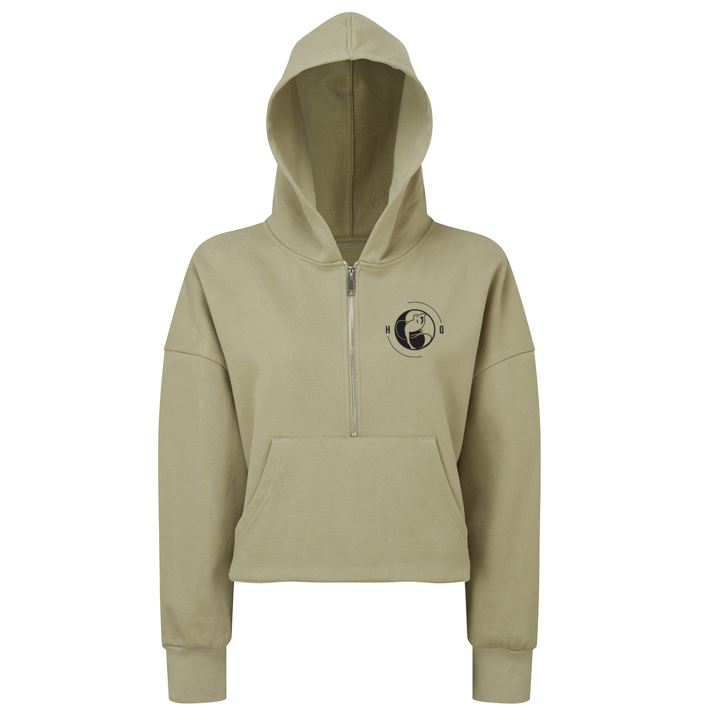 Chloe Bruce HQ - Women's 1/2 zip hoodie