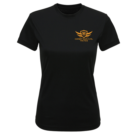 Combat Survival Tactics - Women's Sports Poly Tech Tee