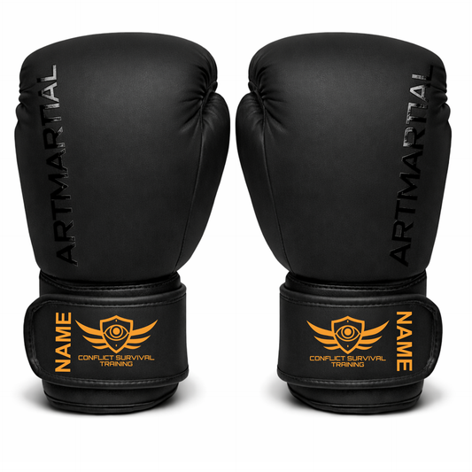 Conflict Survival Training: Boxing Gloves - 14oz (Adult) with Personalisation