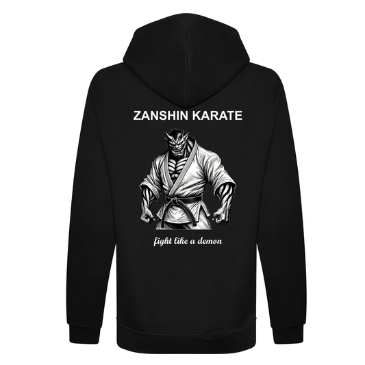 Zanshin Karate Academy -  Adult Full Zip Hoodie (Demon)