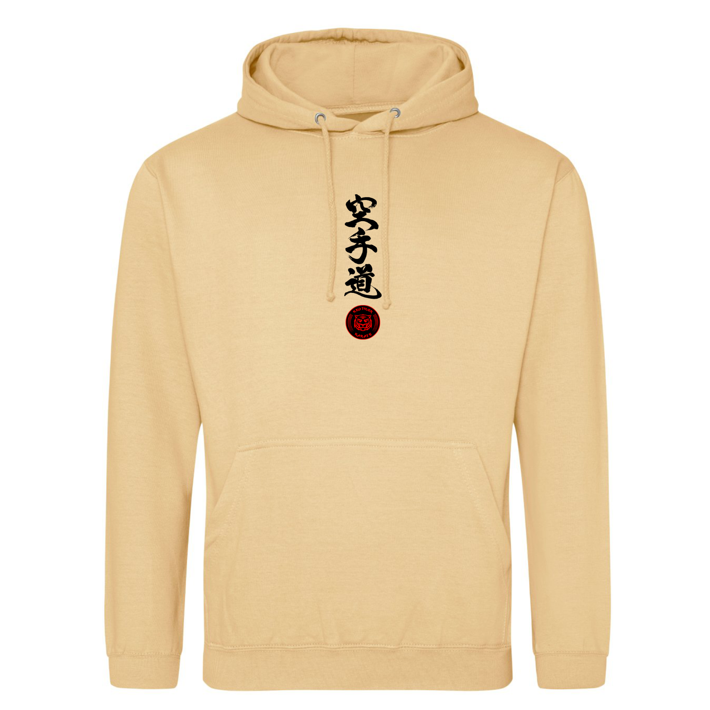 Red Tiger Karate - Pullover Hoodie (Adult) - Sand