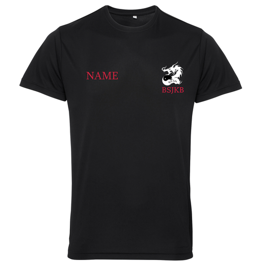 Budo Shin Ryu - Kickboxing Sports Poly Tee (All Sizes)