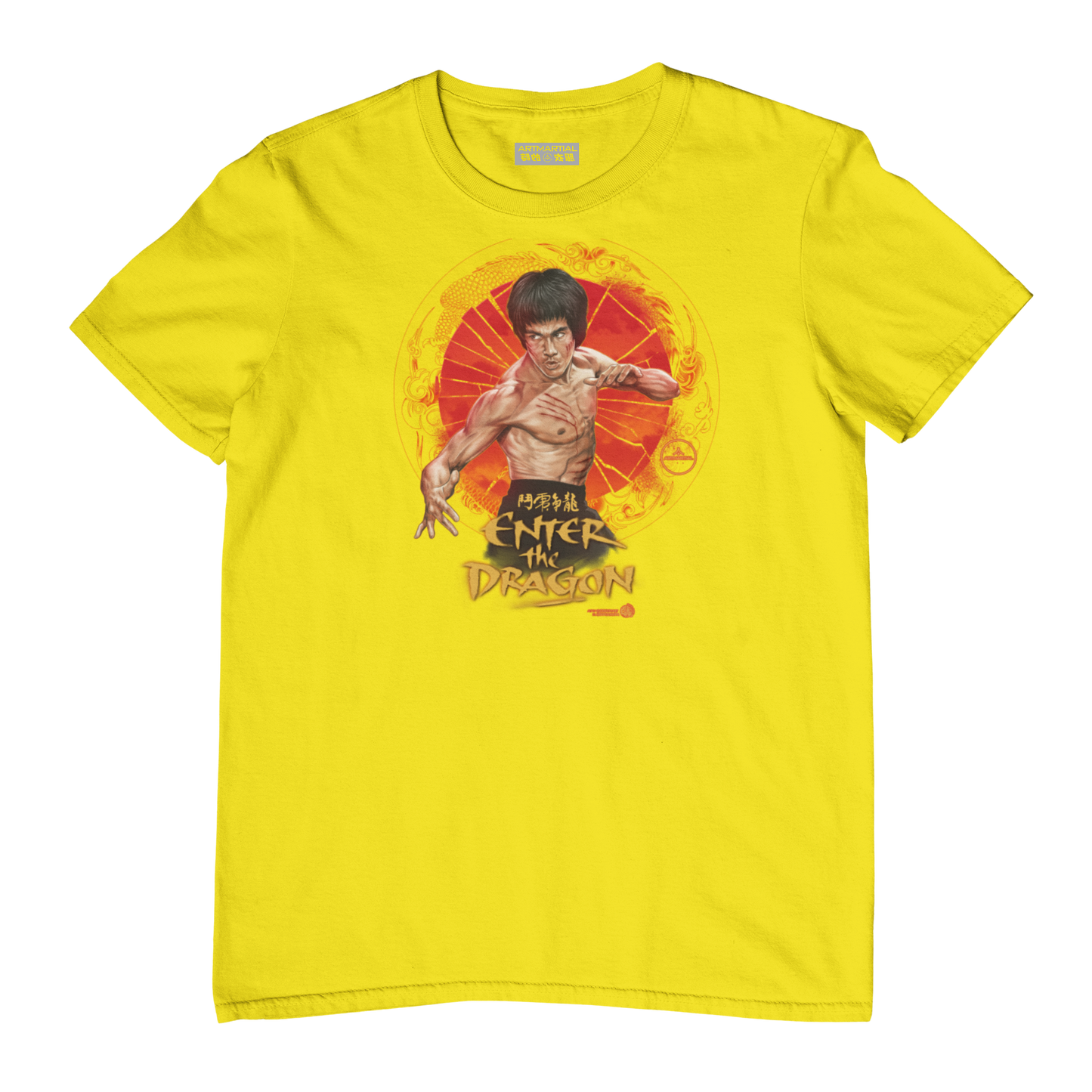 BRUCE LEE 'enter THE DRAGON' - ADULT T SHIRT