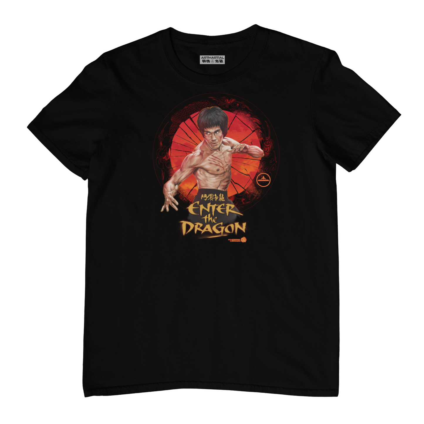 BRUCE LEE 'enter THE DRAGON' - ADULT T SHIRT