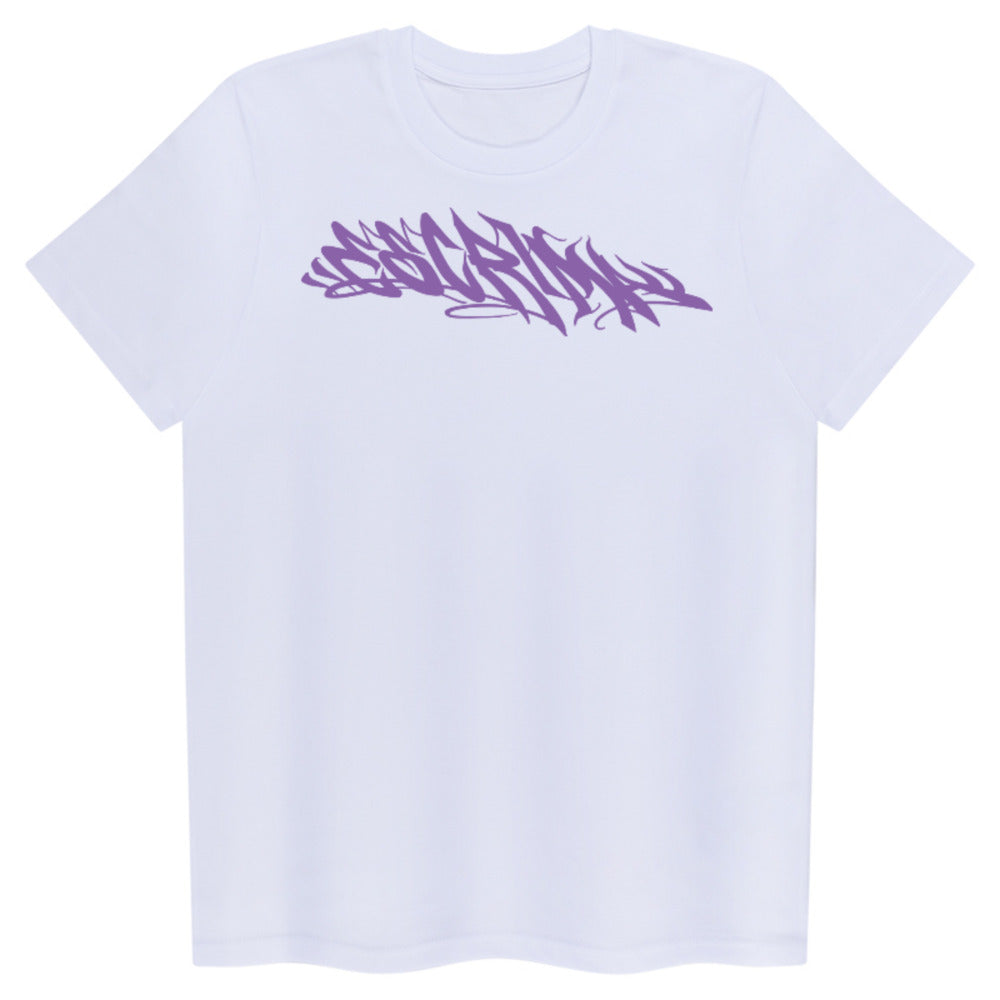 Escrima Tag with Star 'Purple' - Adult T Shirt