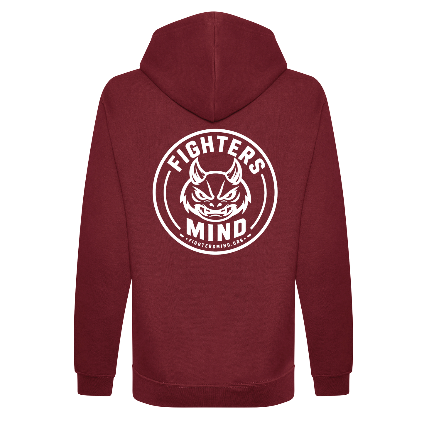 Fighters Mind - Pullover Hoodie - Maroon