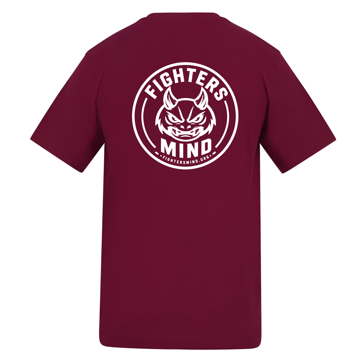 Fighters Mind - Cotton Tee - Maroon